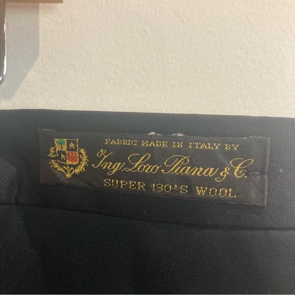 JACK VICTOR 1913 Sz 46R Kolt 100% Wool Made w/ Loro Piana Fabric Classic Trouser - Picture 3 of 15